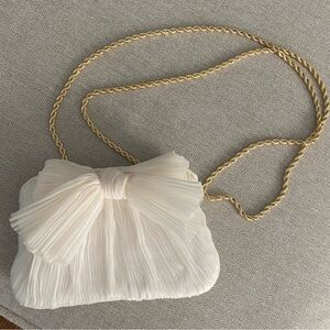 Loeffler Randall Rochelle Mini Pleated Frame Clutch